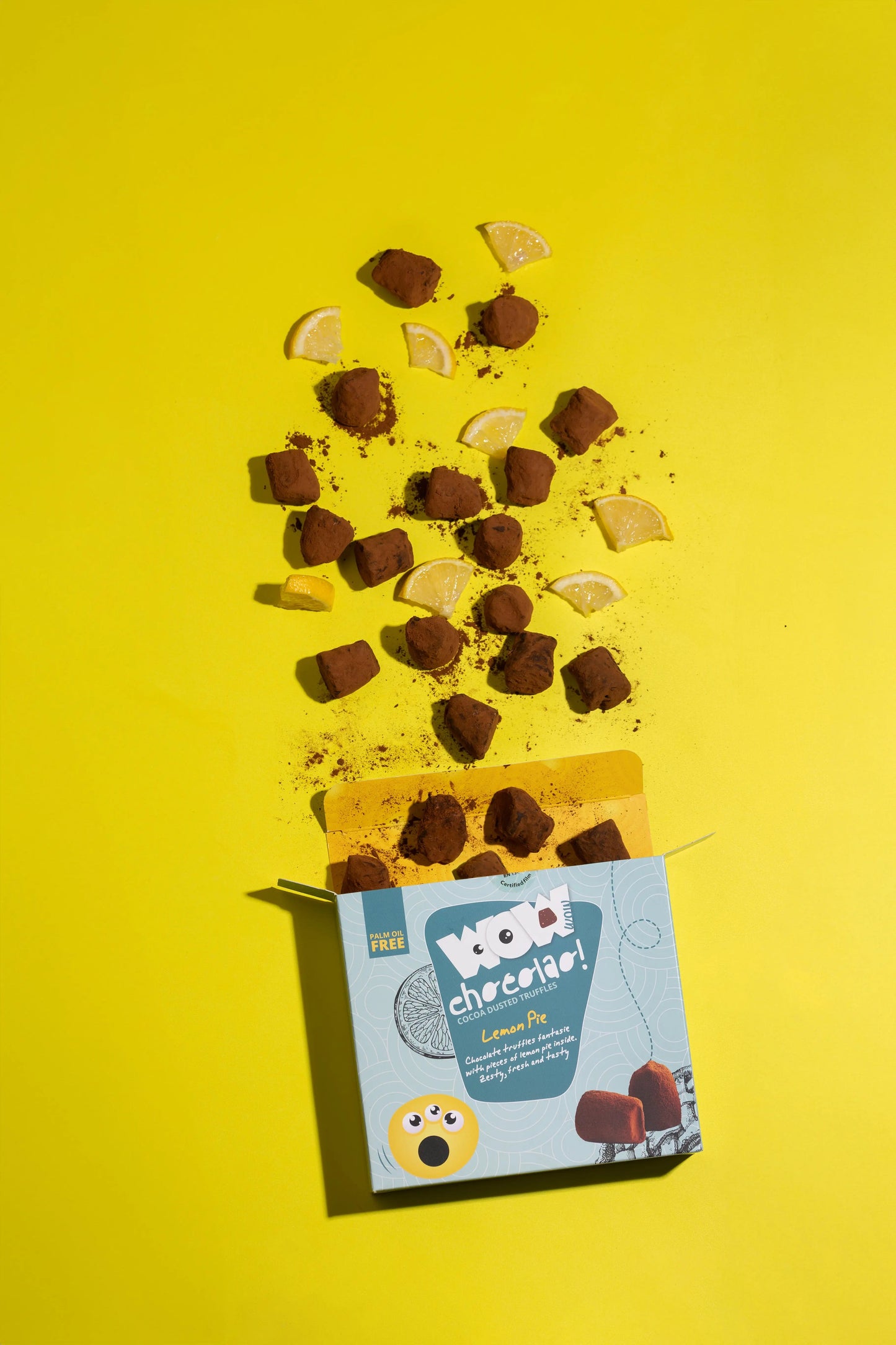 Lemon Cheesecake - Chocolate Truffles